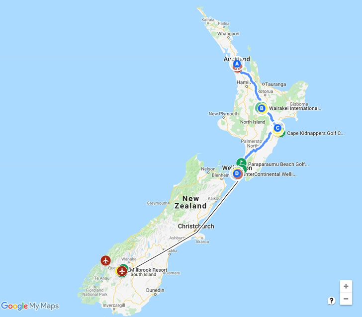 <h2>The Best of New Zealand Escorted 2018</h2>Taupo, Napier, Wellington & Queenstown